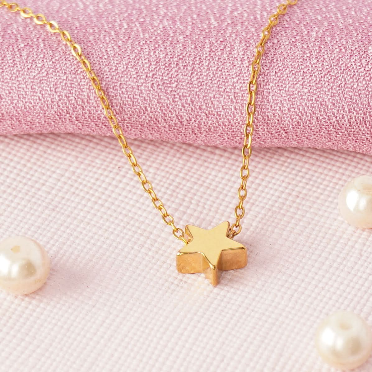 Star & Heart Cute Pendant Necklace