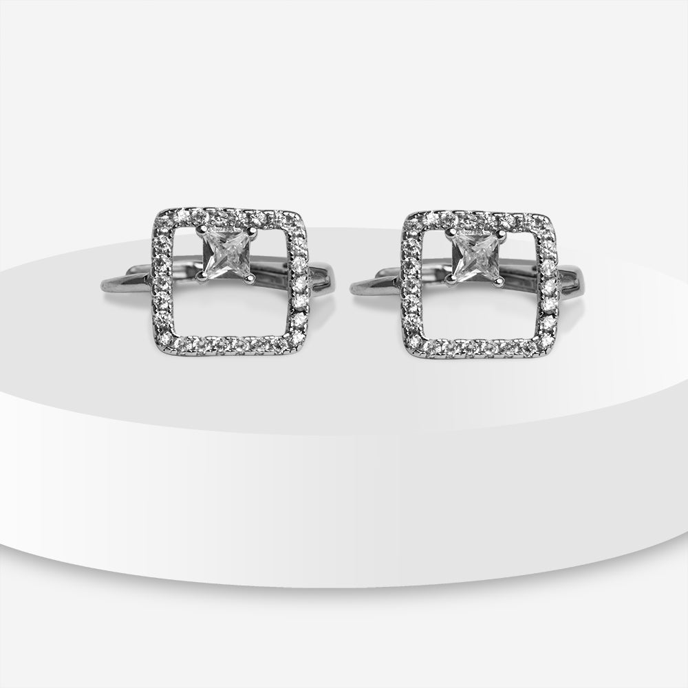Crystal Frame Hoops