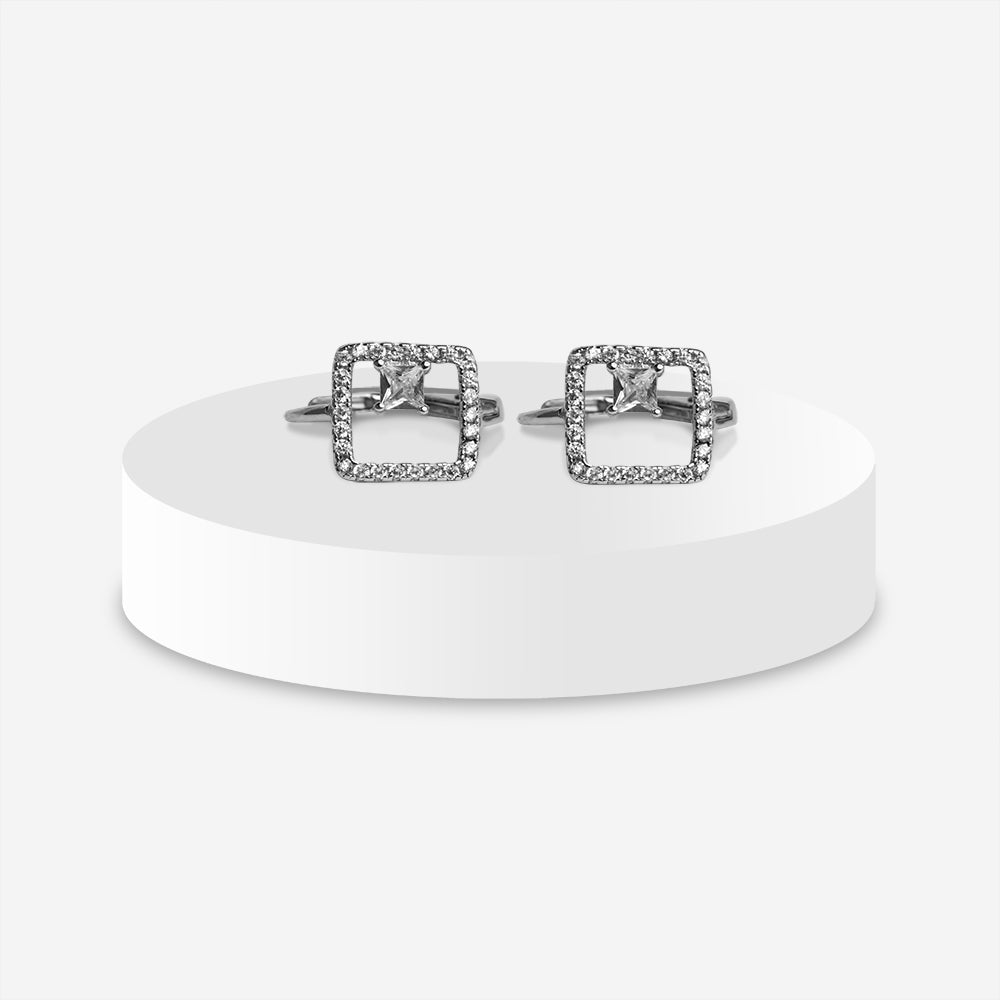 Crystal Frame Hoops