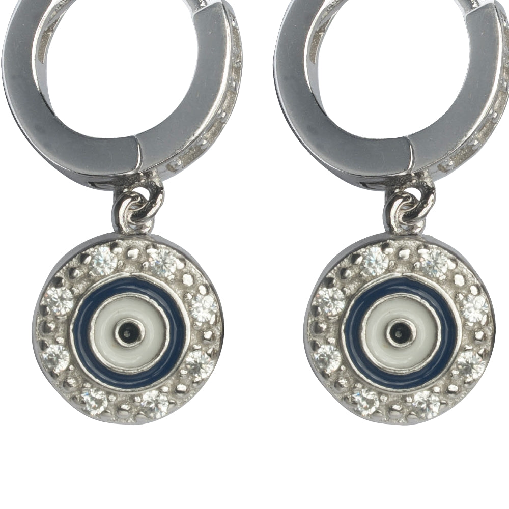 Aura Evil Eye Huggies