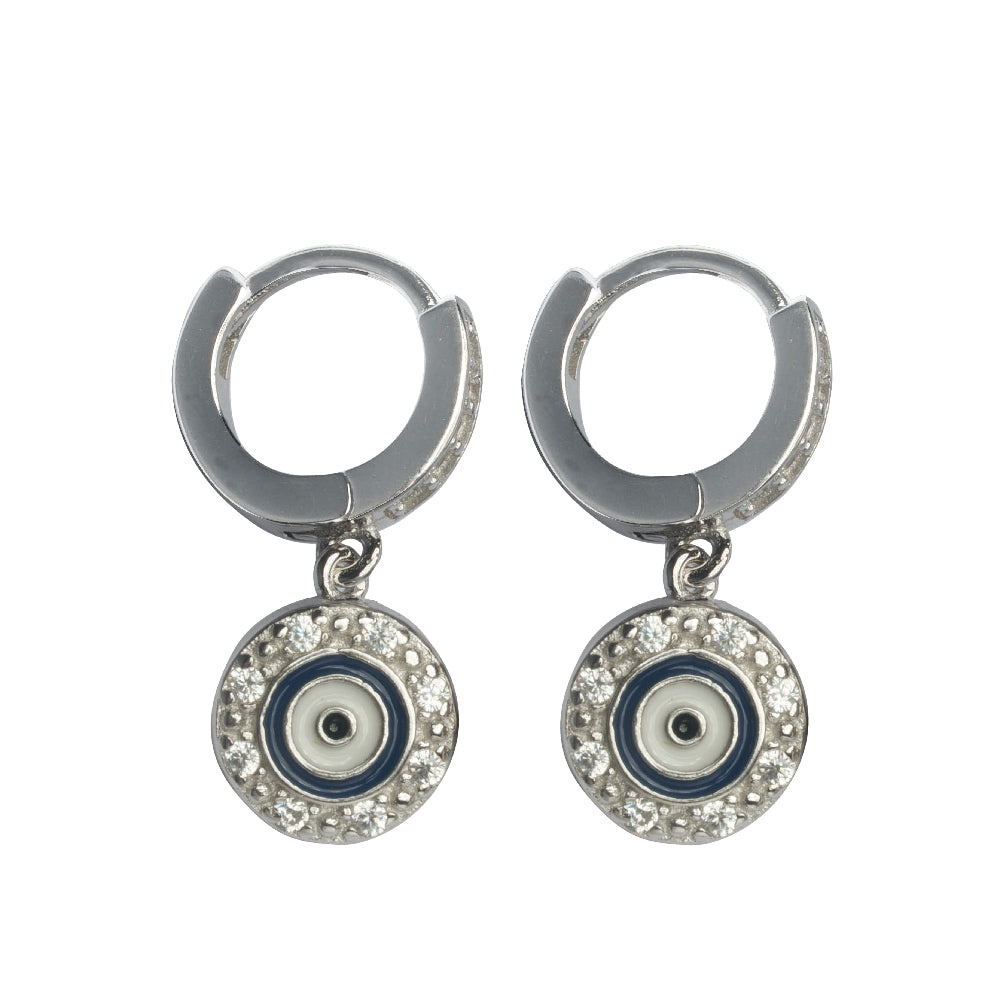 Aura Evil Eye Huggies