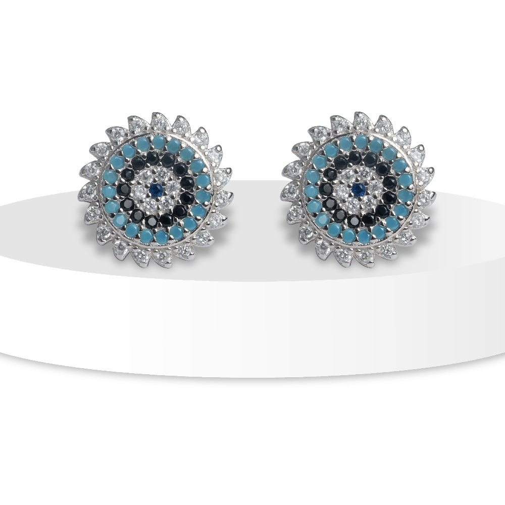 Celeste Evil Eye Studs