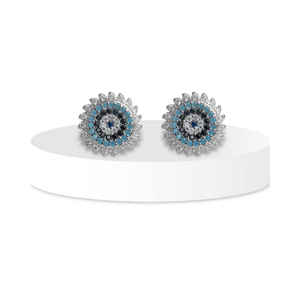 Celeste Evil Eye Studs
