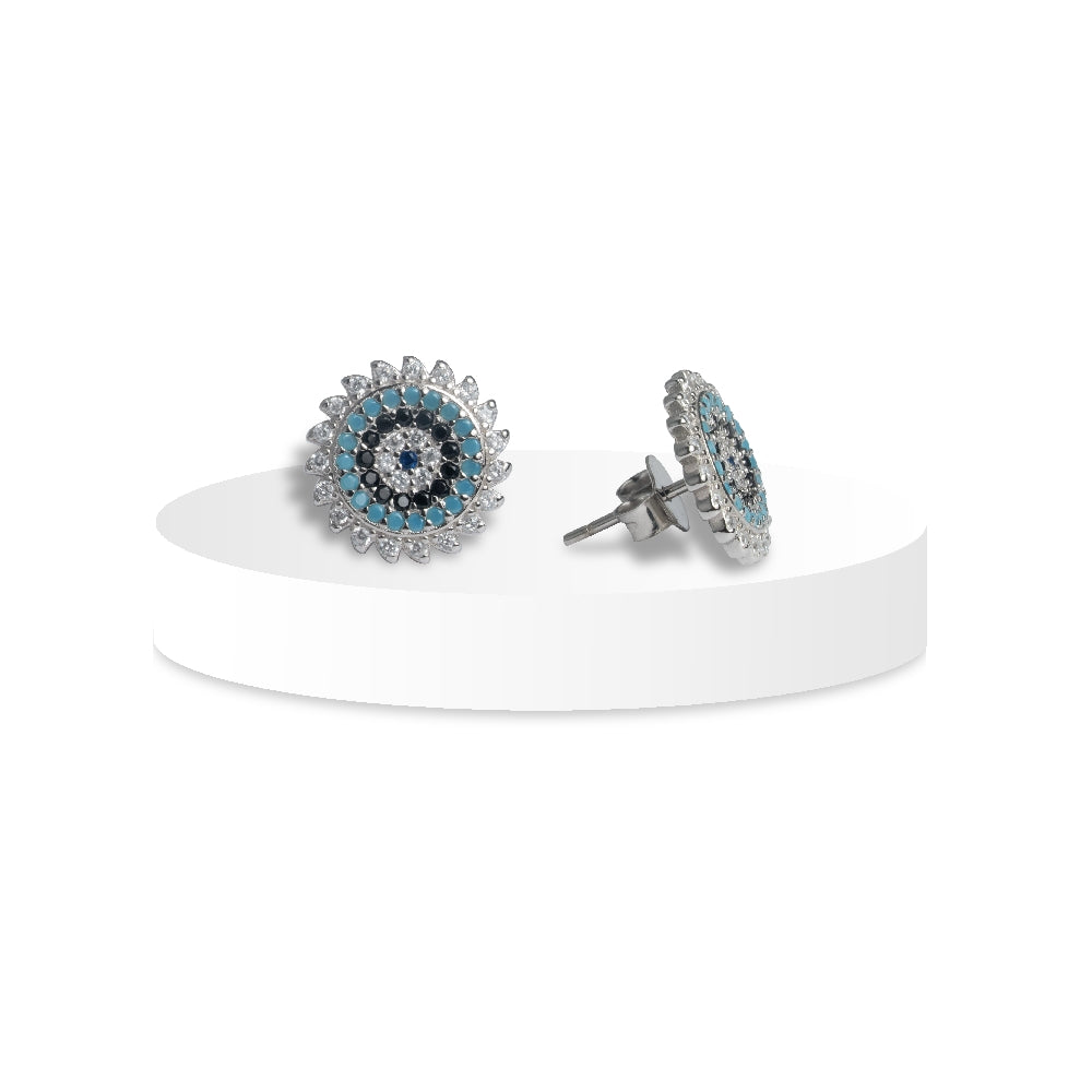 Celeste Evil Eye Studs
