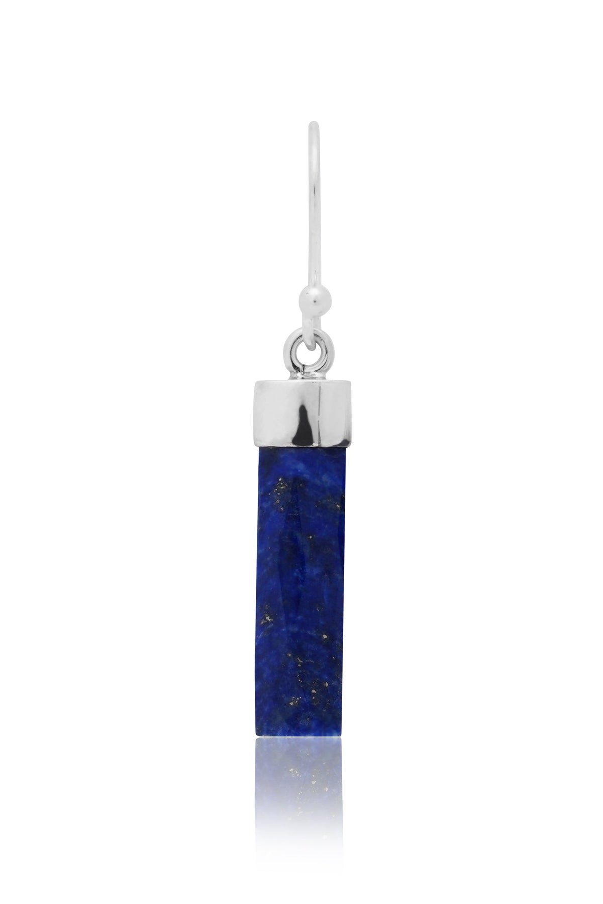 925 Sterling Silver Lapis Earrings for Women | Blue Gemstone Jewelry | Handcrafted Designer Gift