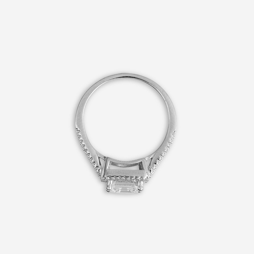 Celeste Radiance Solitaire Ring