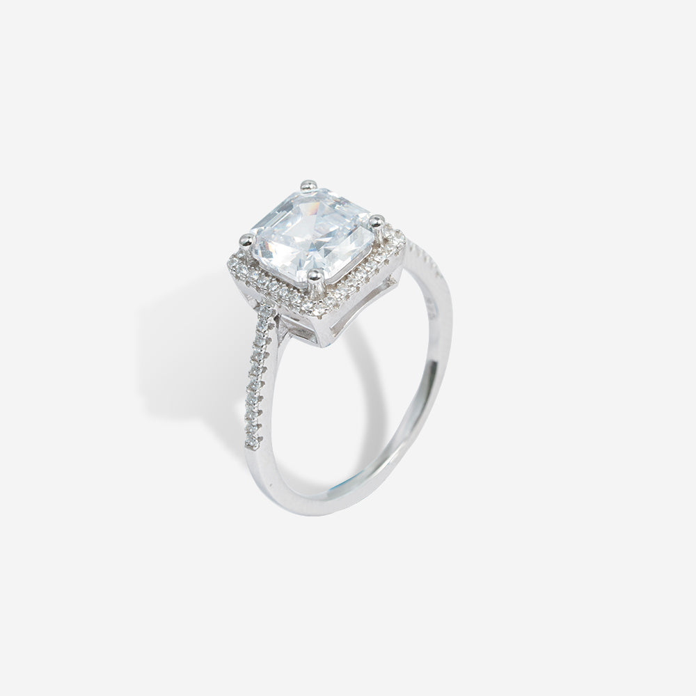 Celeste Radiance Solitaire Ring