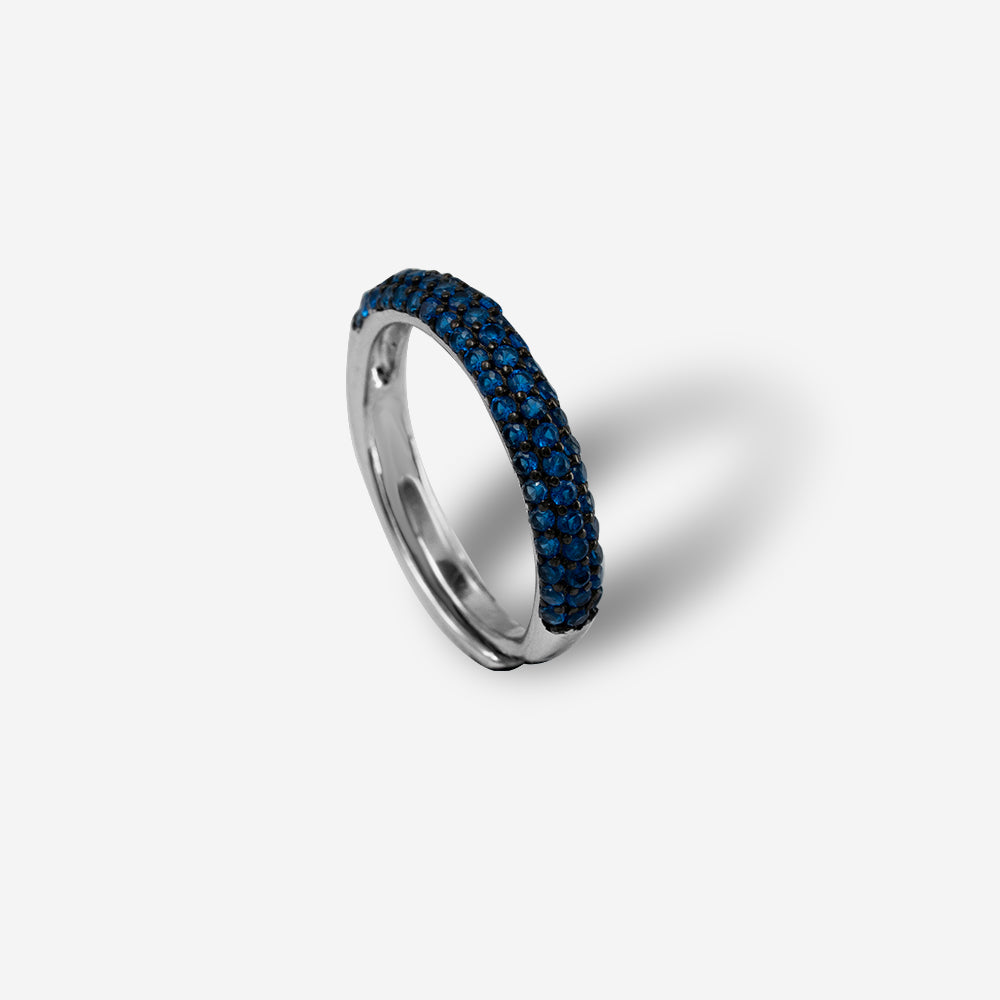 Sapphire Starlight Eternity Band