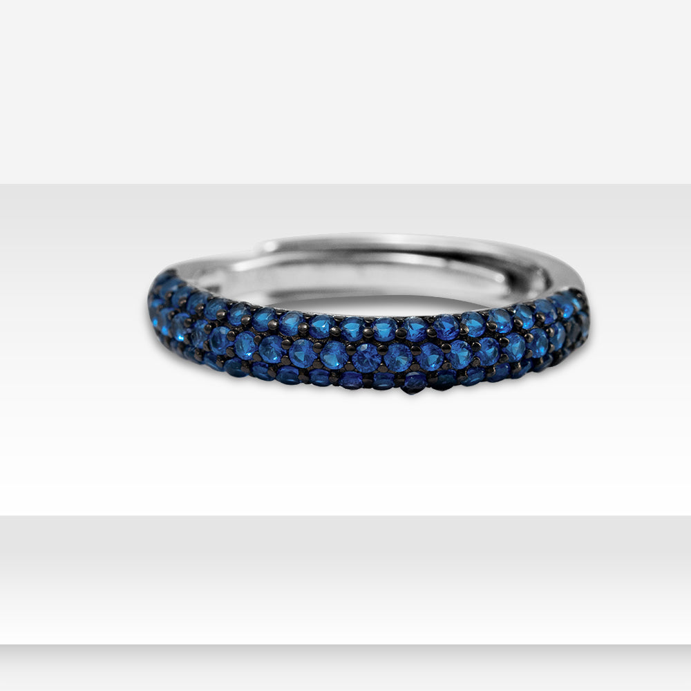 Sapphire Starlight Eternity Band
