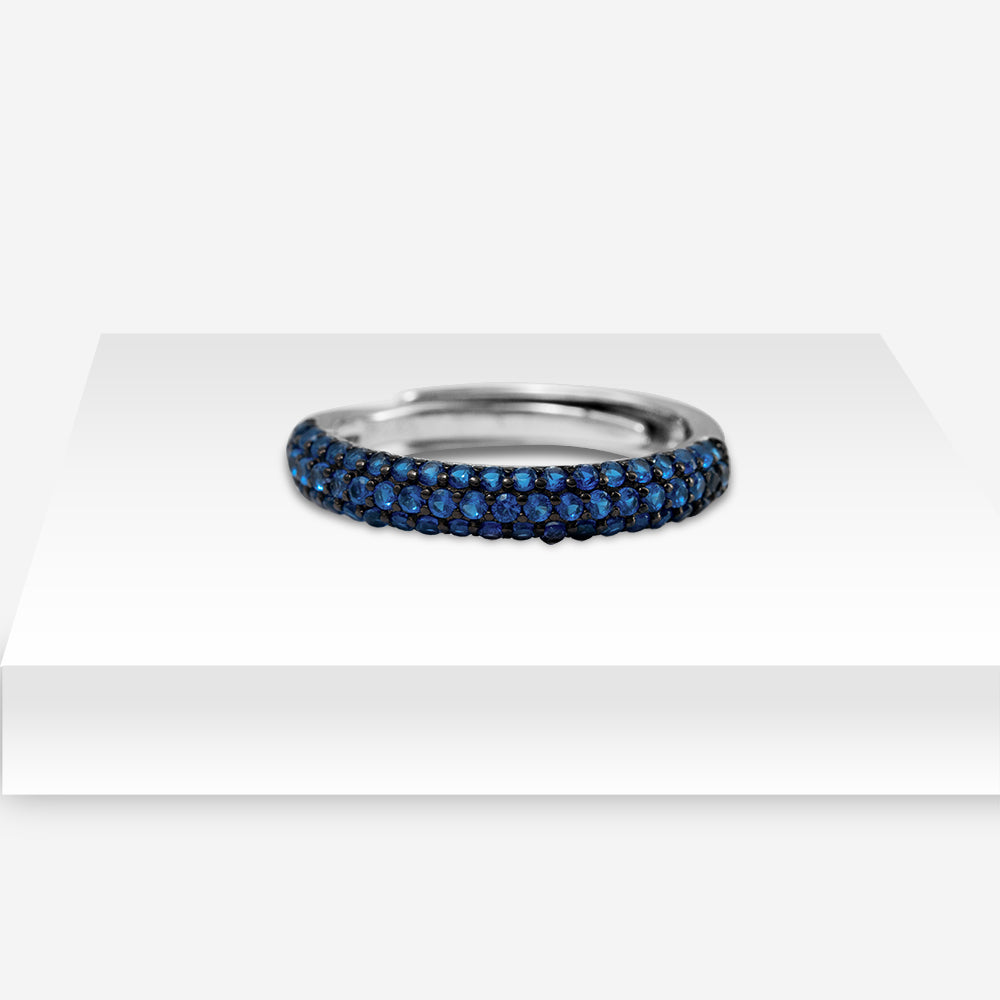 Sapphire Starlight Eternity Band