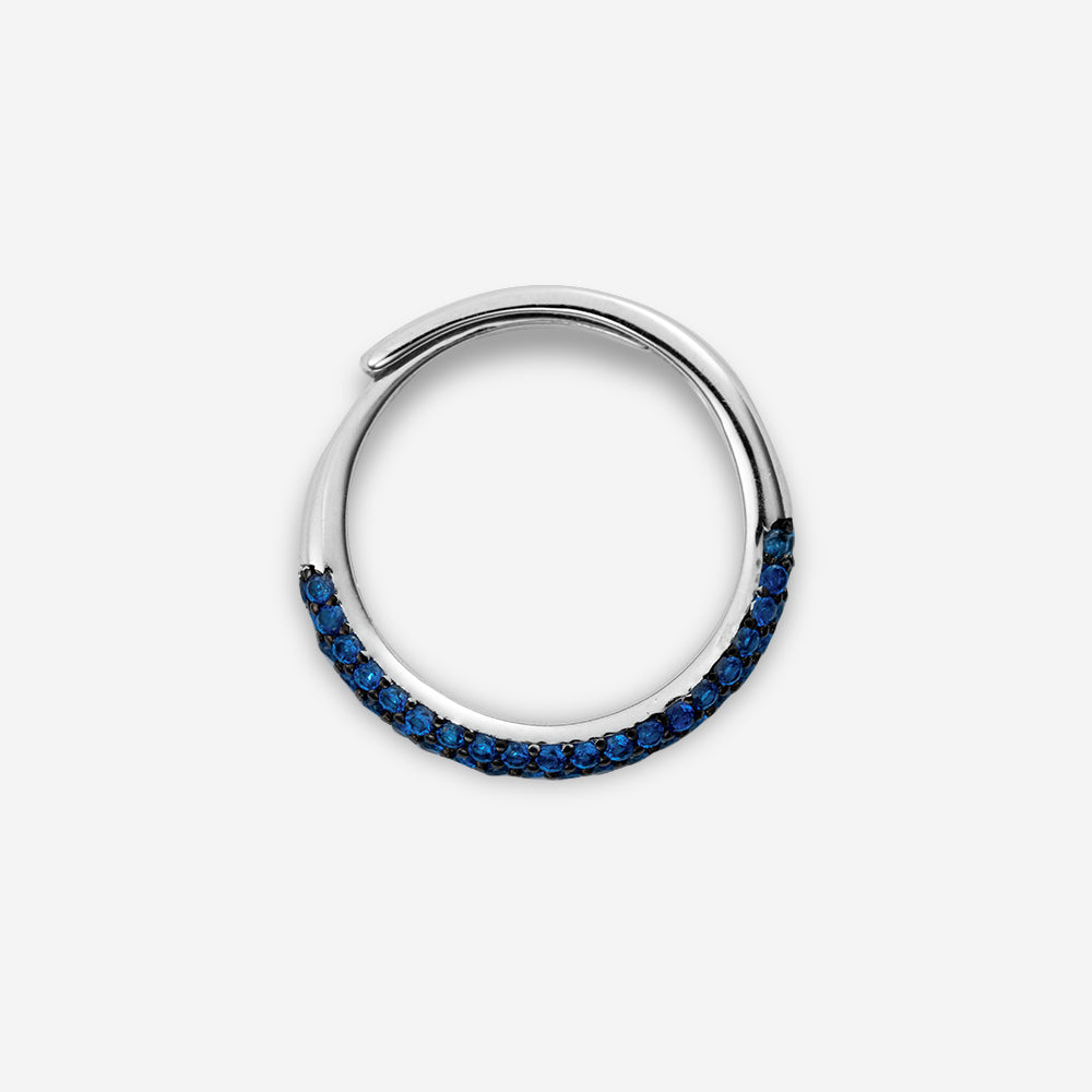 Sapphire Starlight Eternity Band