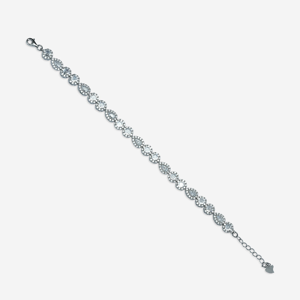 Celeste Drop Stone Tennis Bracelet