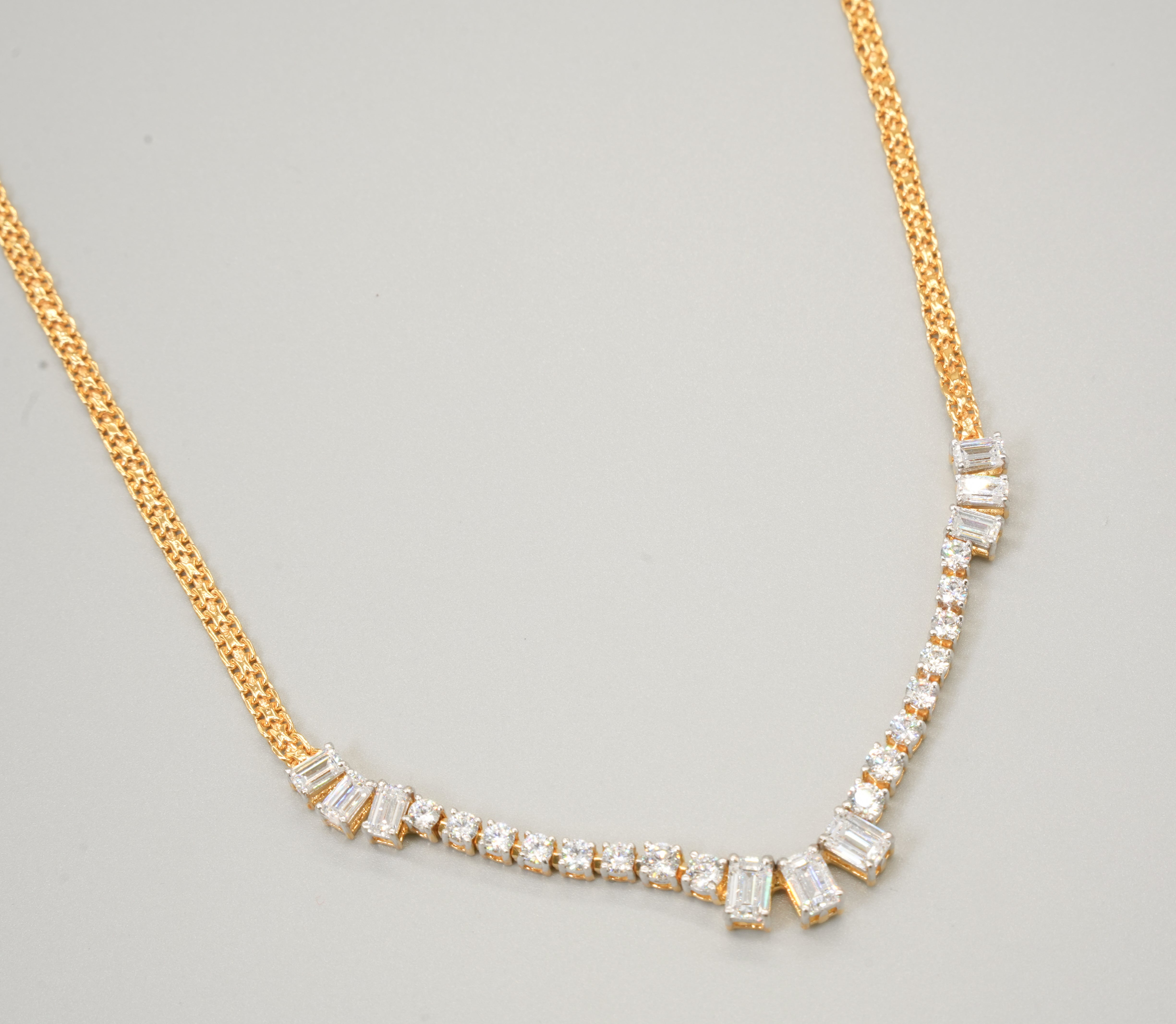 Silver Swarovski Necklace