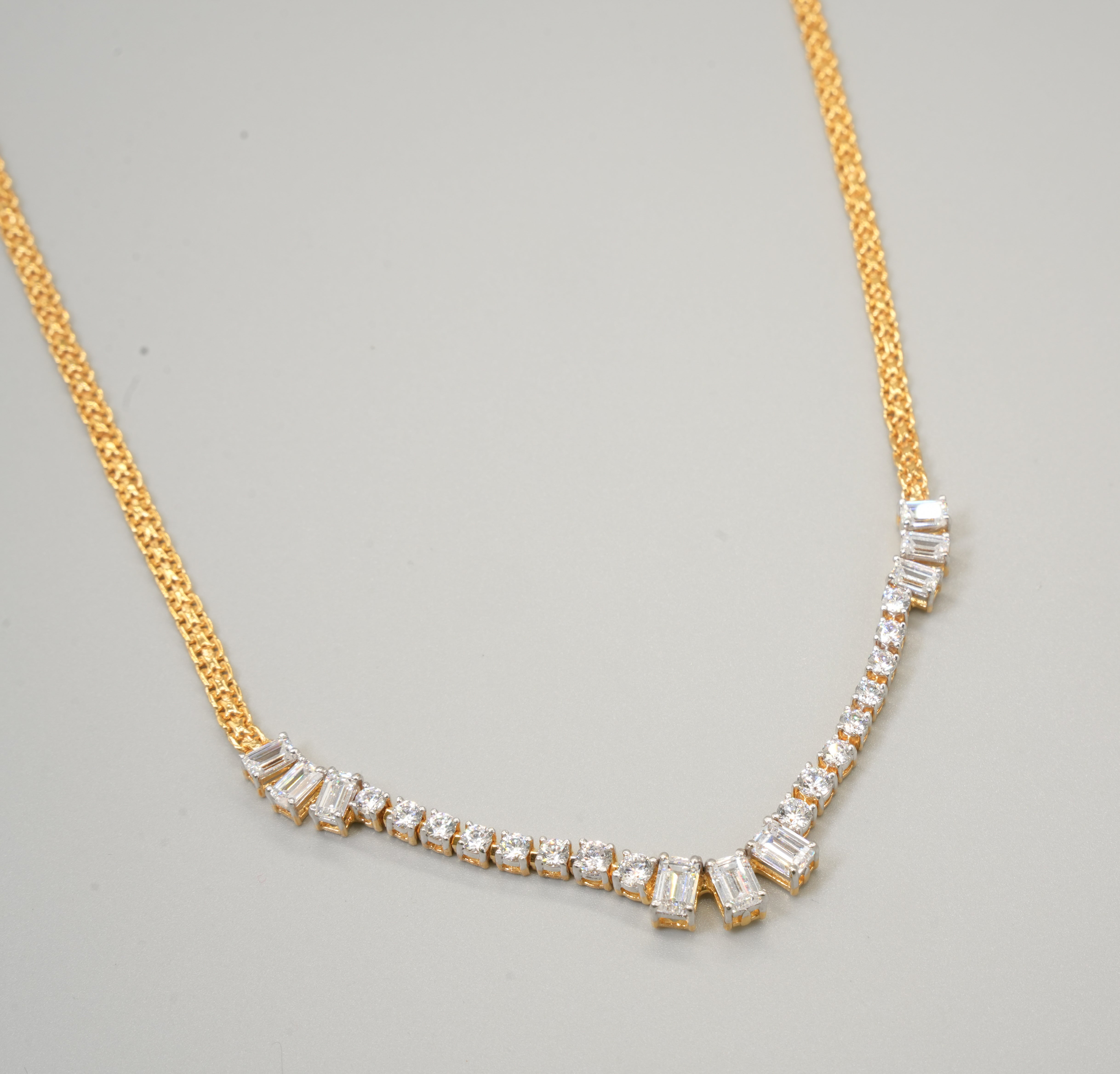 Silver Swarovski Necklace