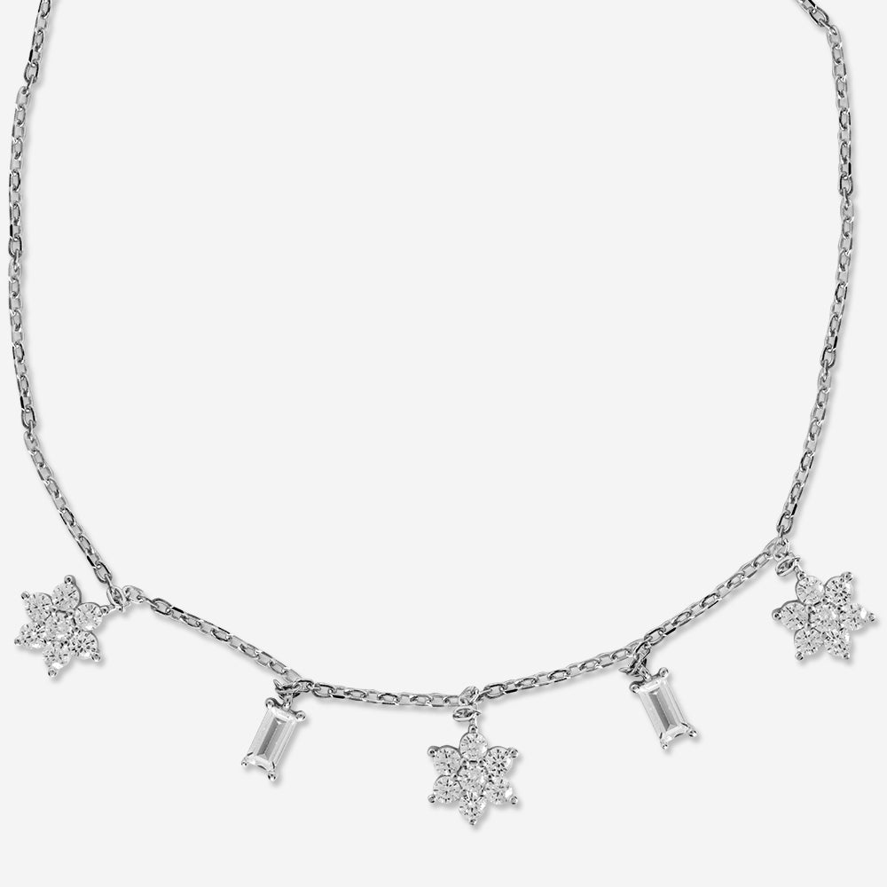Snowburst Sparkle Anklet