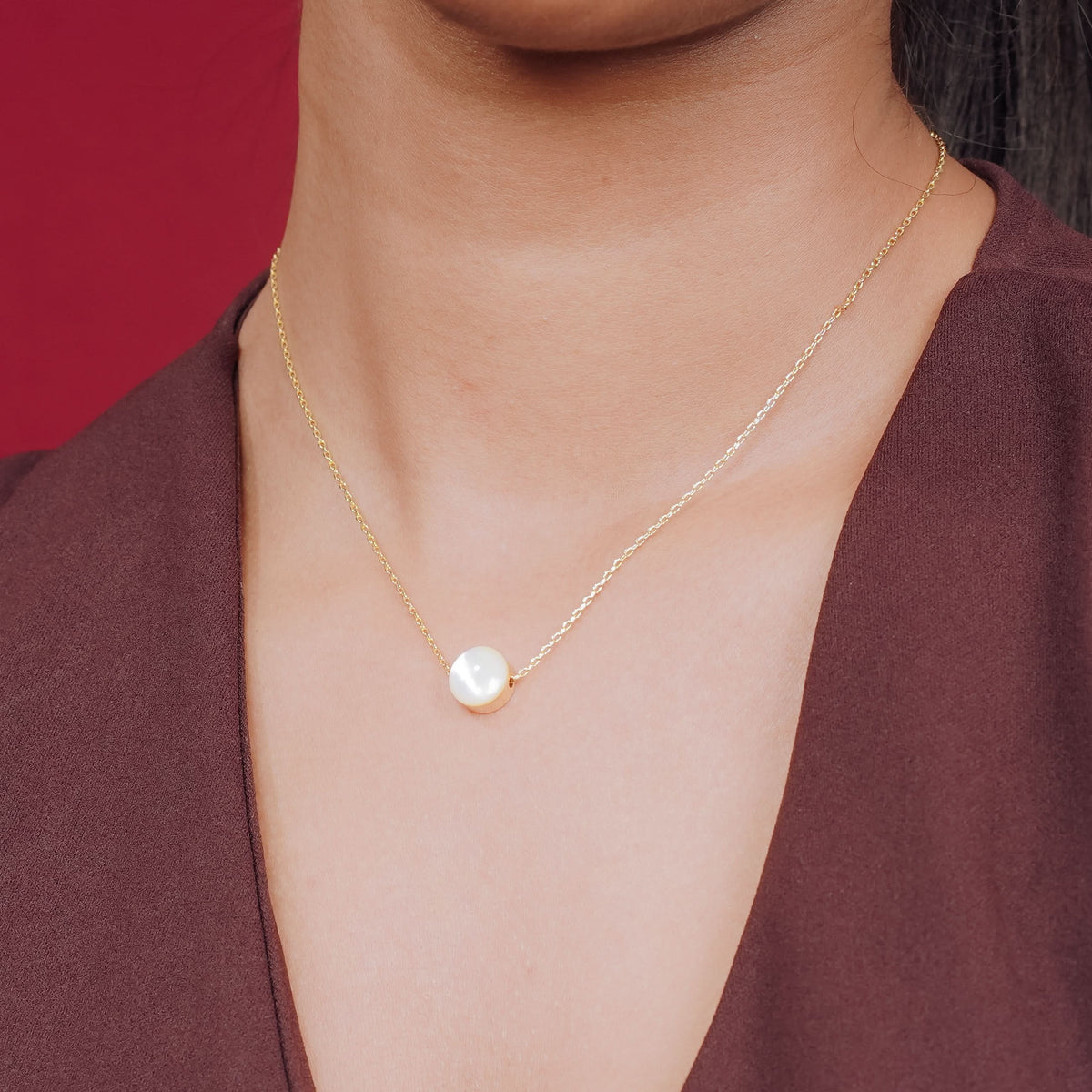 Luna Shell Pendant Necklace