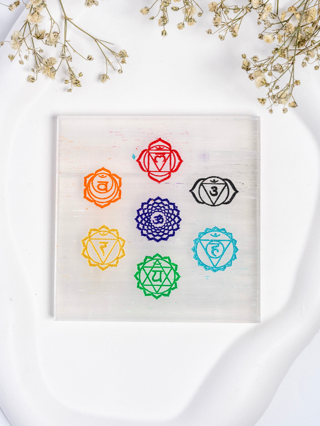 Selenite Crystal Recharge Plate