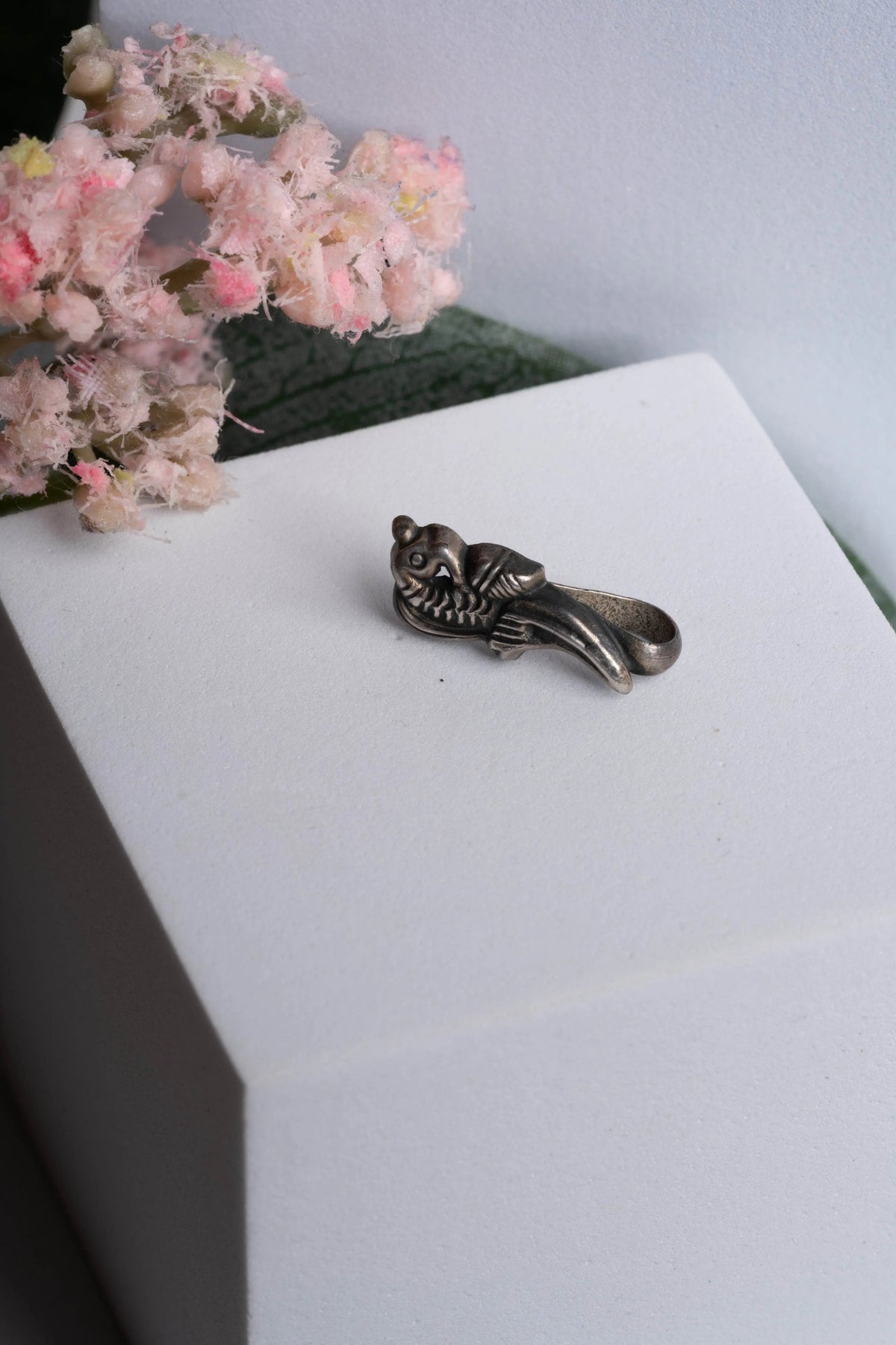 92.5 Pure Silver Nose Pin without Piercing - Clip-On Design Silver Nose Pin - Lookandadorn.com