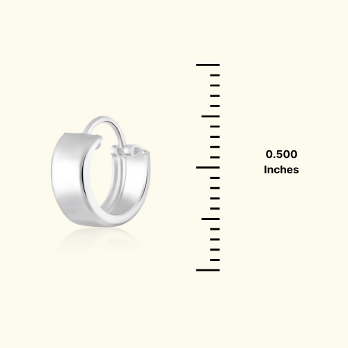 Plain Flat Silver Bali