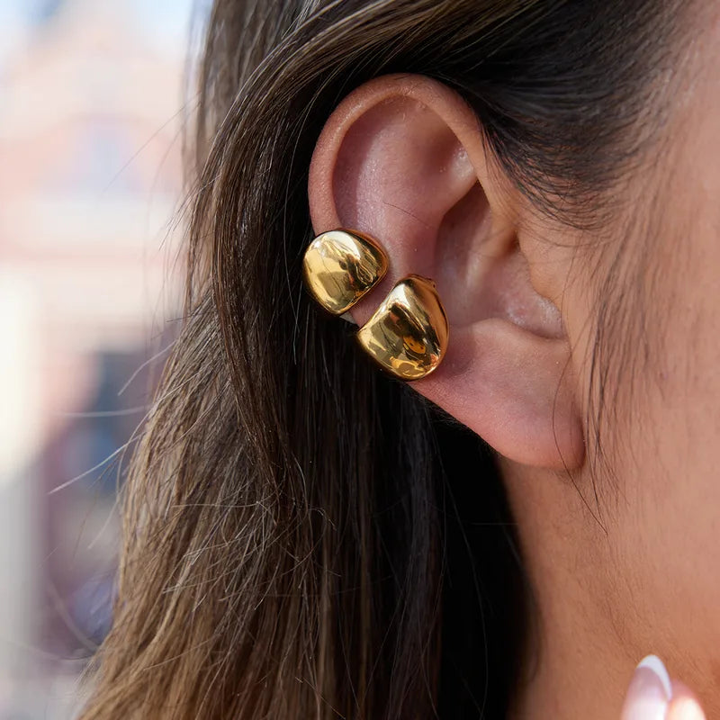 Double Layer Ear Clip Earrings 62carat