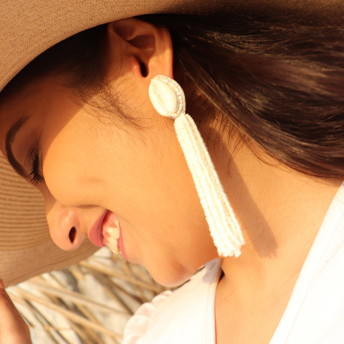 Sedna Earrings handcrafted by Label Pooja Rohra