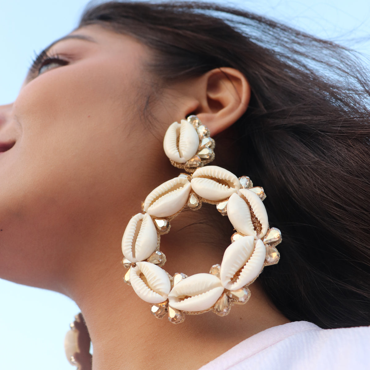 Viswa Earrings handcrafted by Label Pooja Rohra