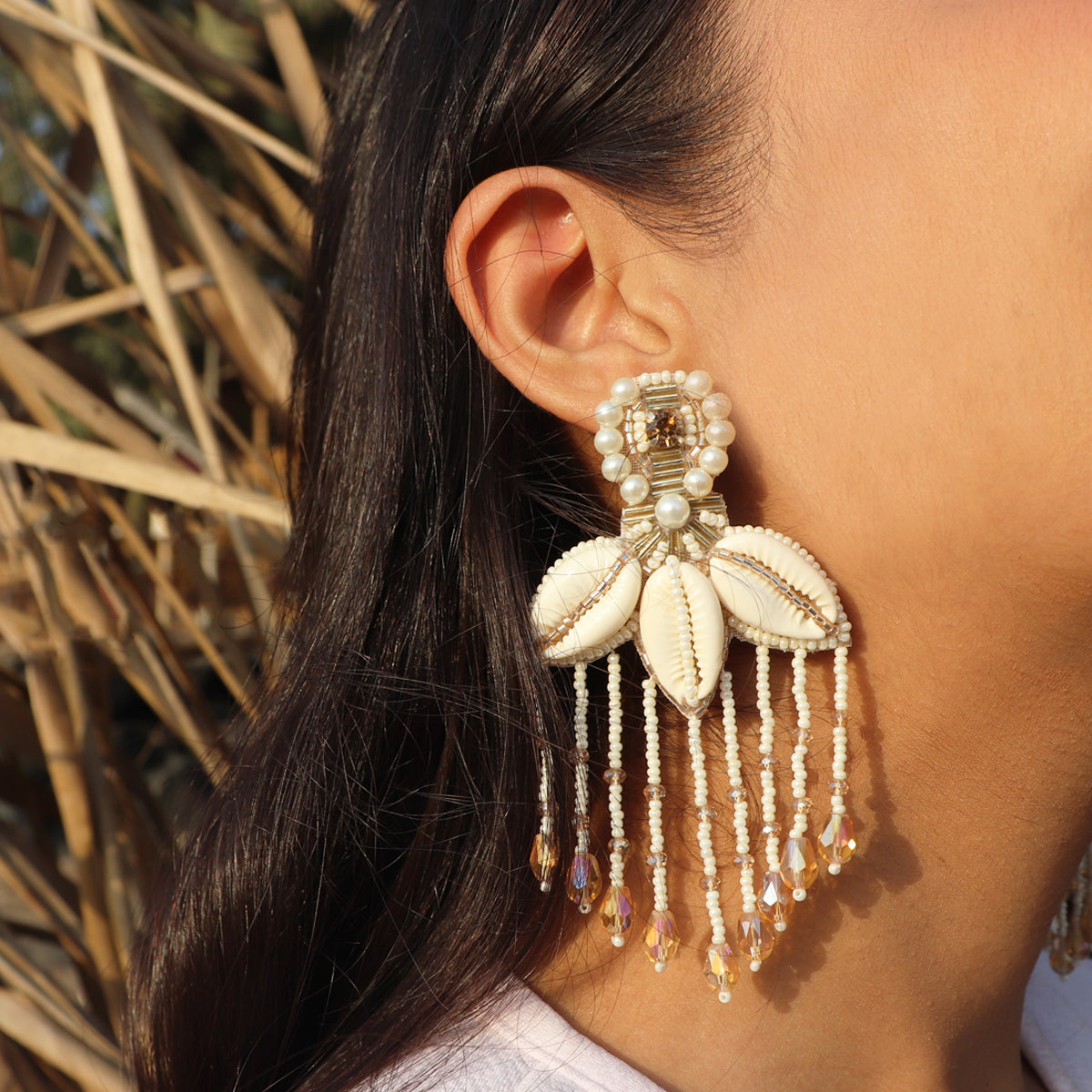 Kshira Earrings - view 2