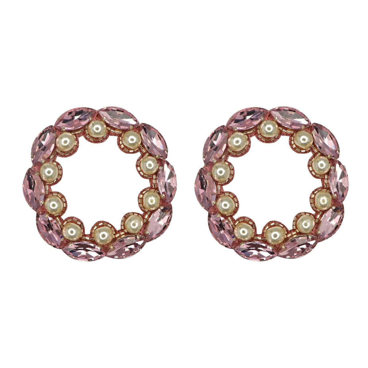 Anaisha Earrings in Pink