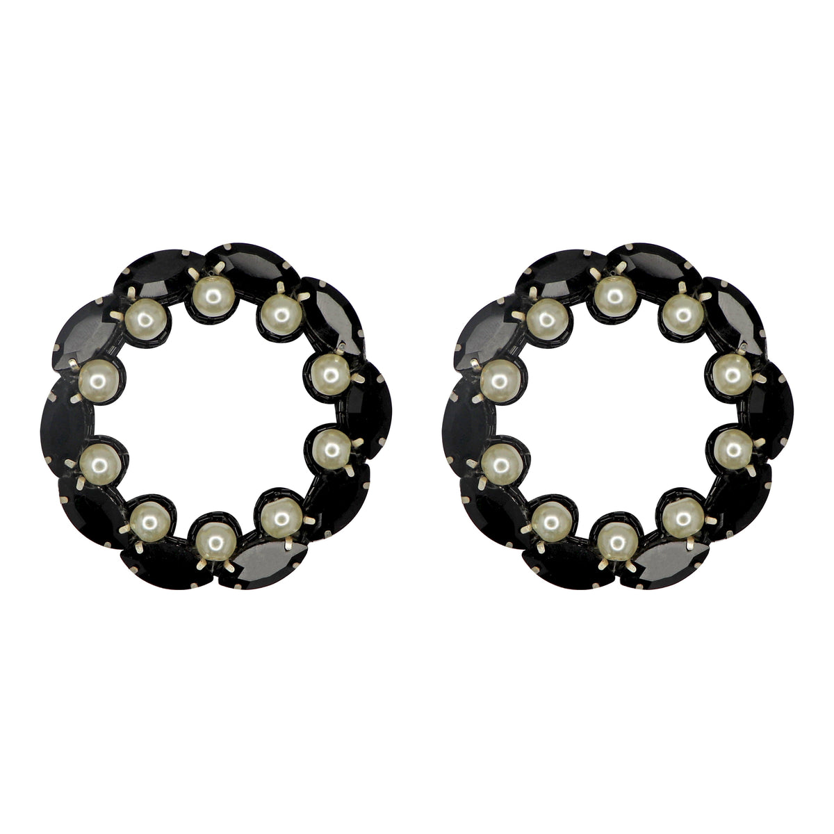Anaisha Earrings in Black
