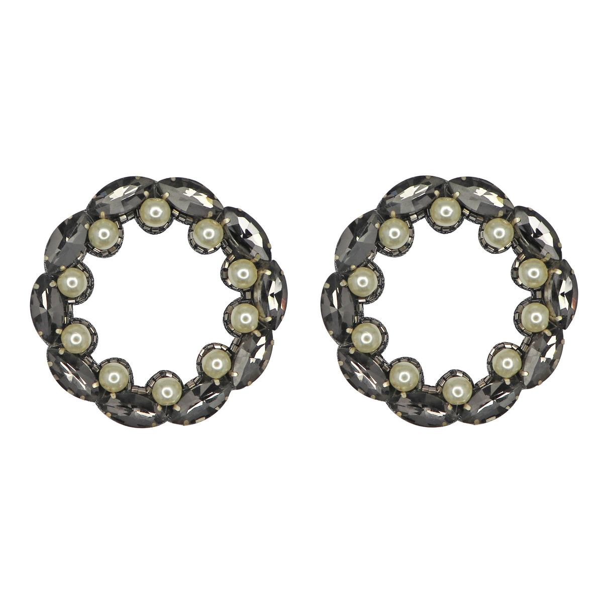 Anaisha Earrings in Gray