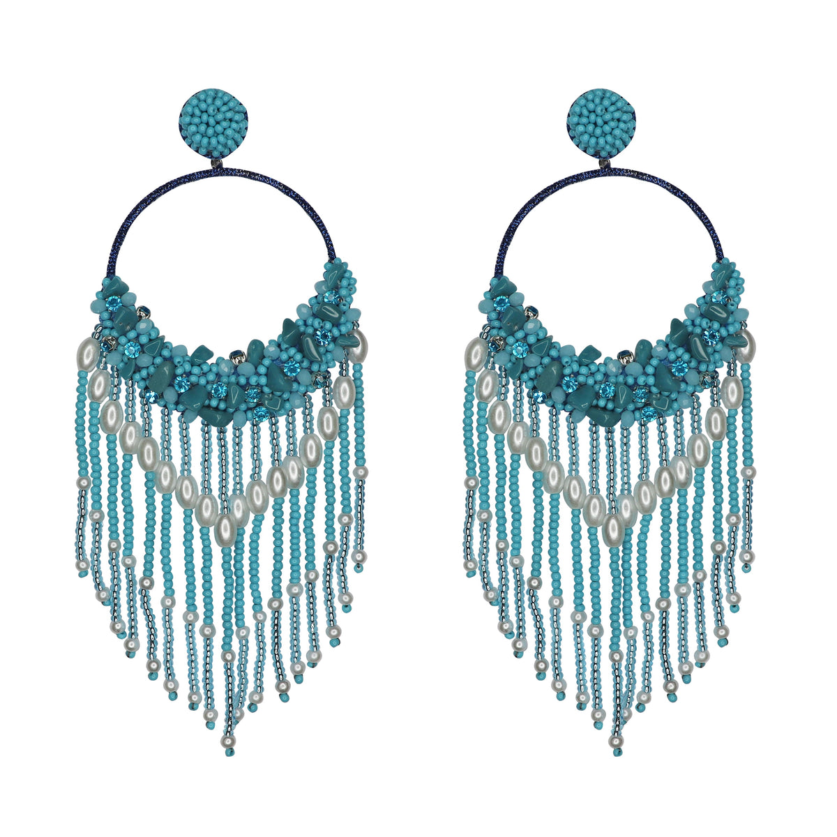 Gisele Earrings in Turquoise