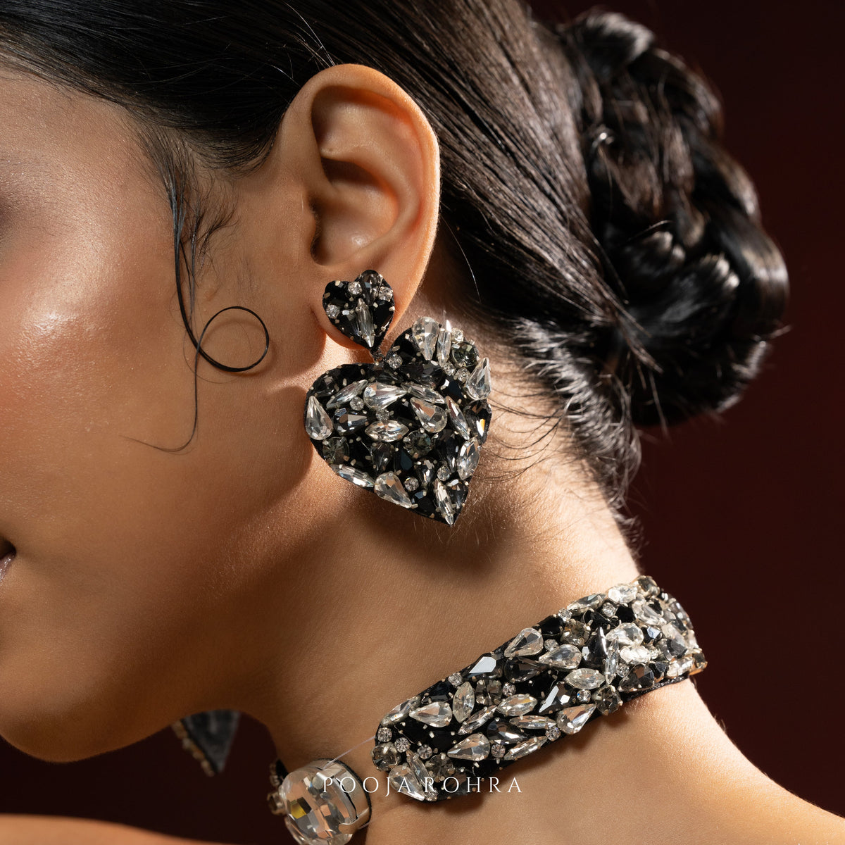 Zara Heart Earrings - view 2