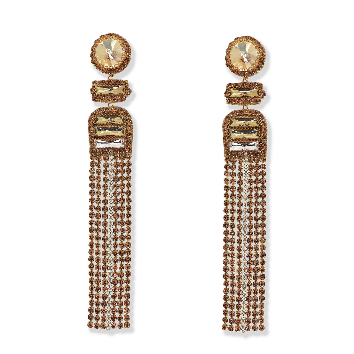 Ziva Earrings in Gold