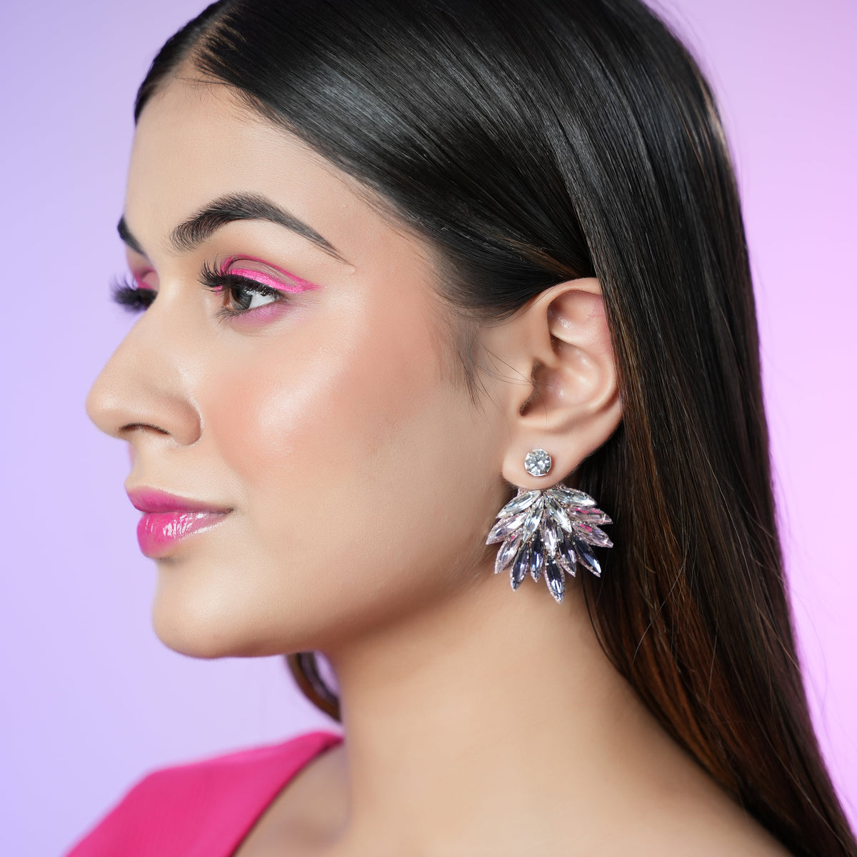 Tahlia Ombre Jacket Earrings - view 8