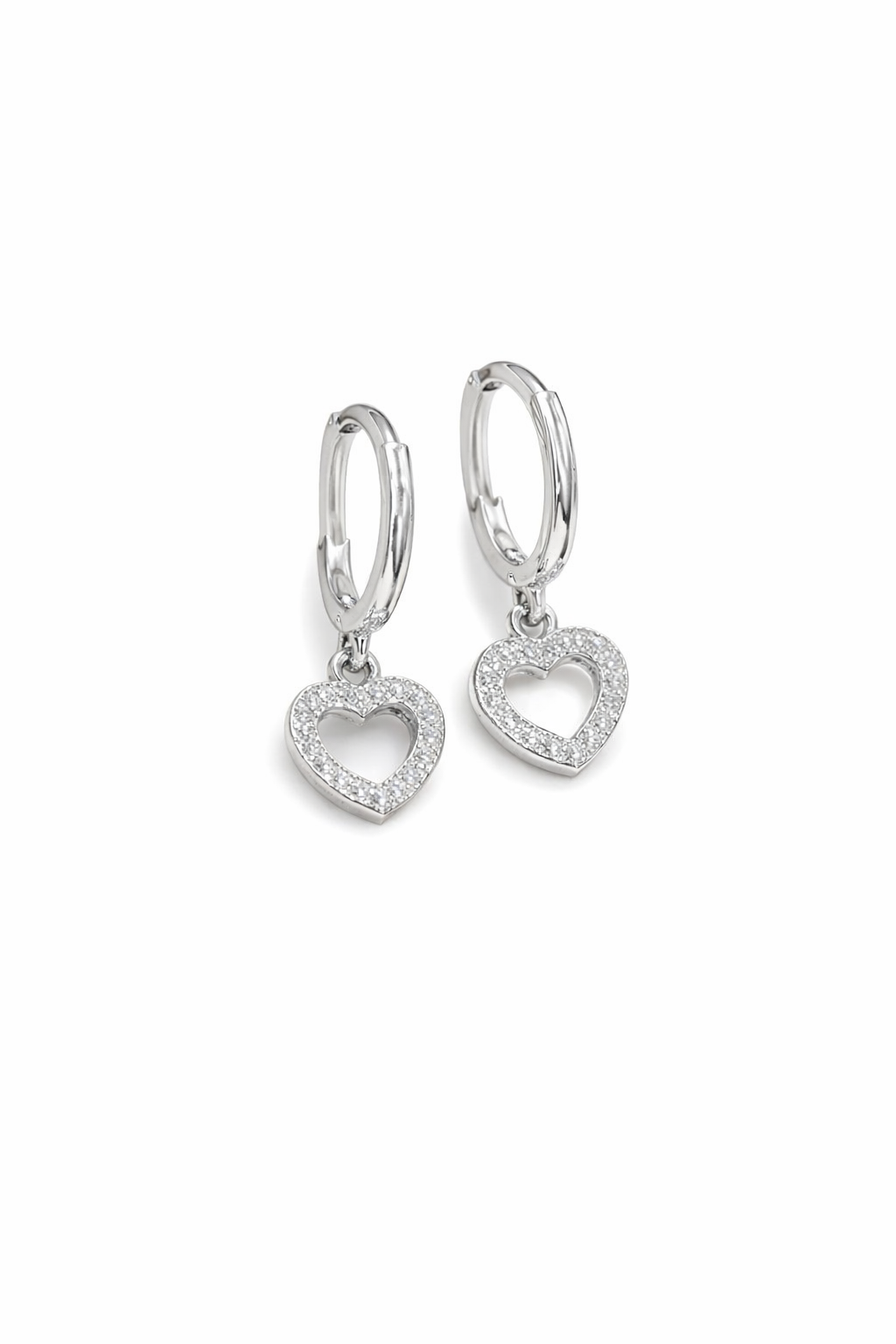 Huggie Hoop Earrings With Charms