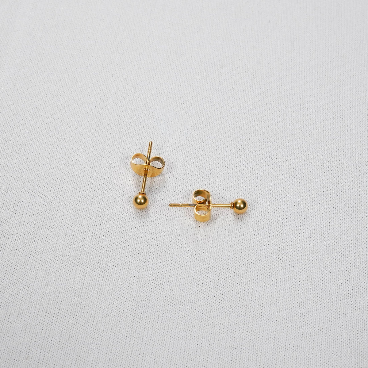 18K Gold Plated Flora Modern Hoop Earrings for Women | Anti Tarnish