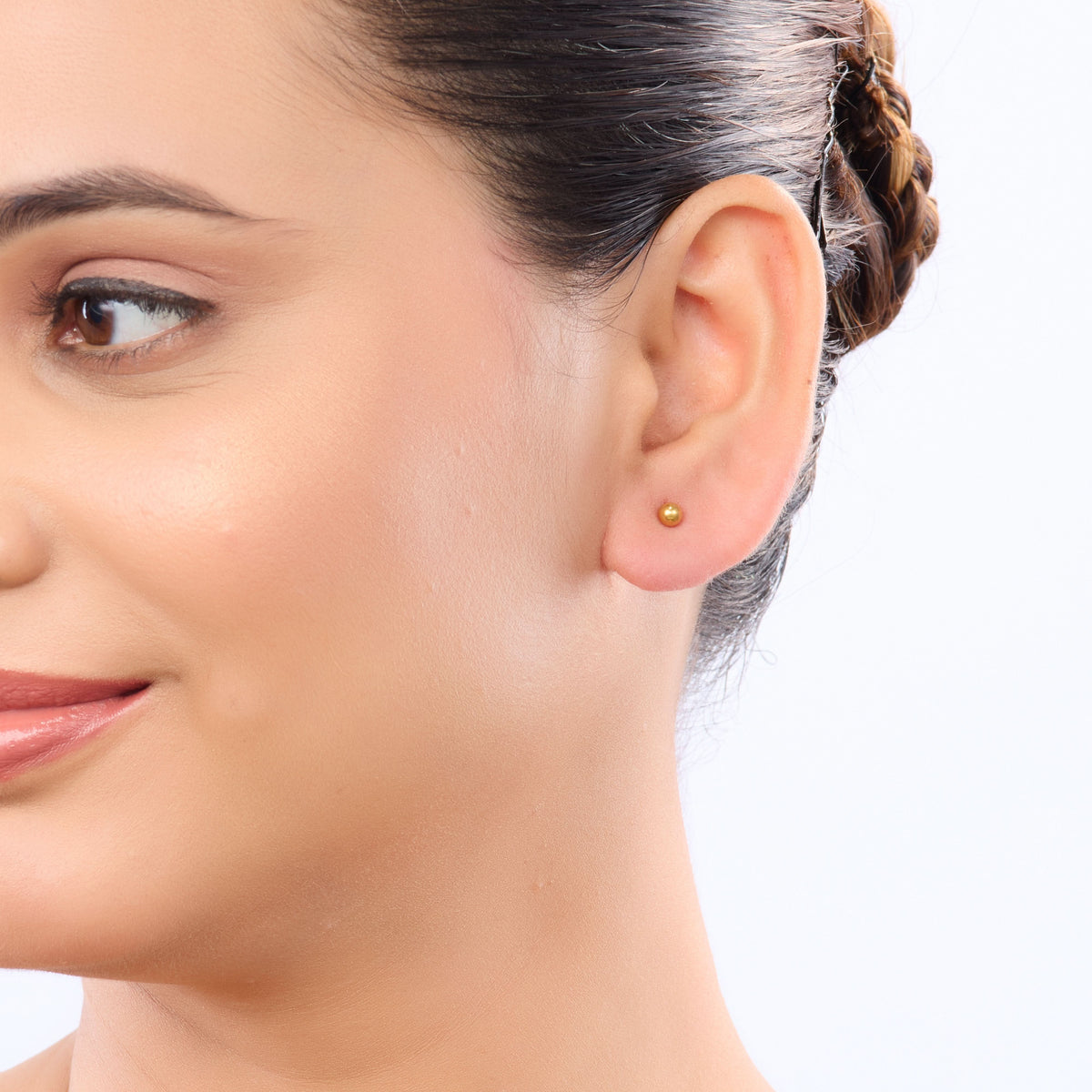 18K Gold Plated Luxe Modern Hoop Earrings for Women | Anti Tarnish