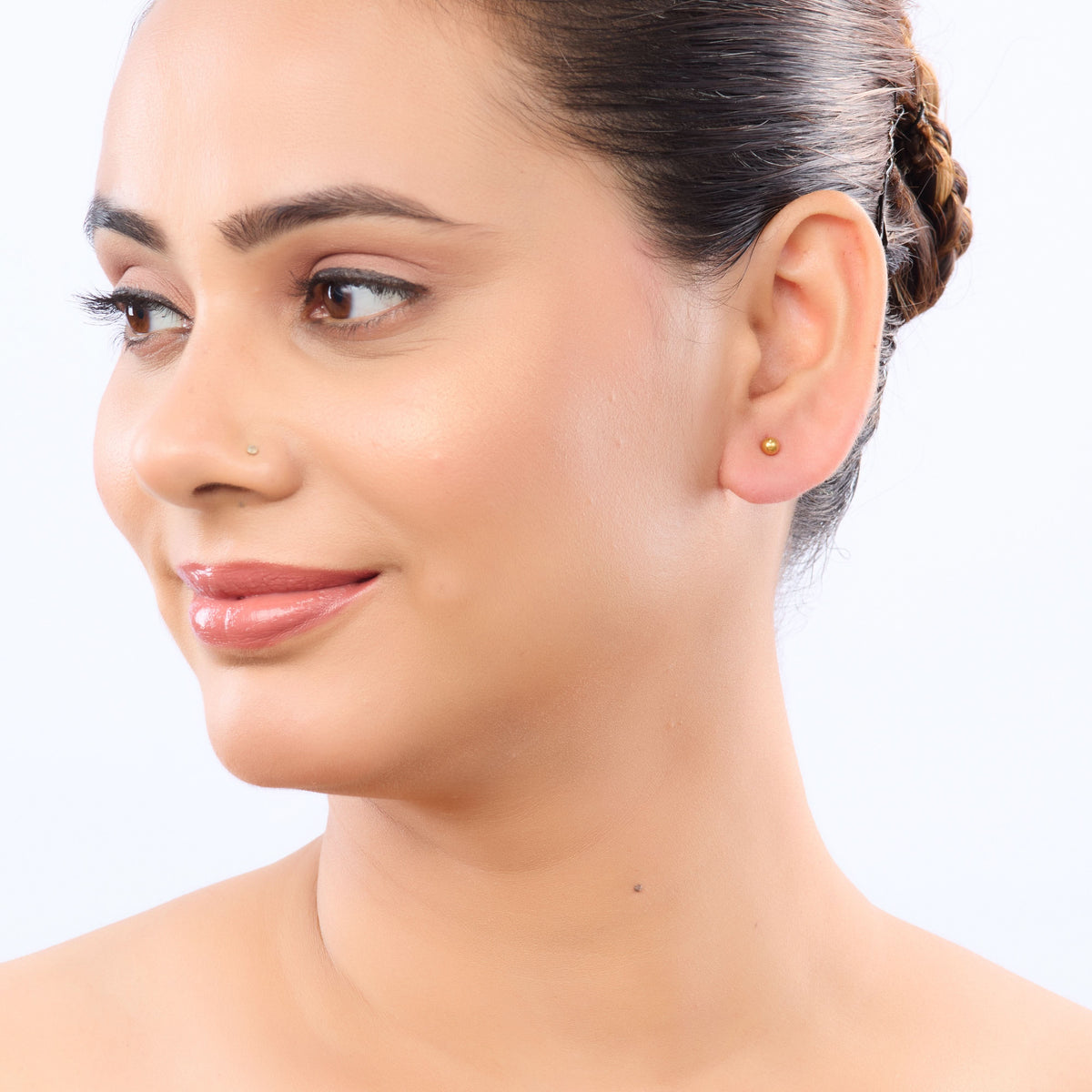 18K Gold Plated Luxe Modern Hoop Earrings for Women | Anti Tarnish
