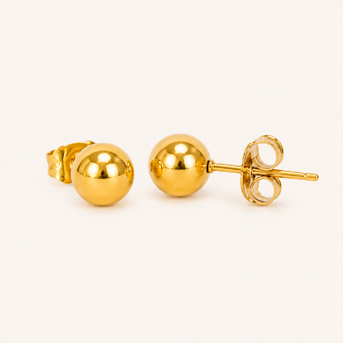 18K Gold Plated Luxe Modern Hoop Earrings for Women | Anti Tarnish
