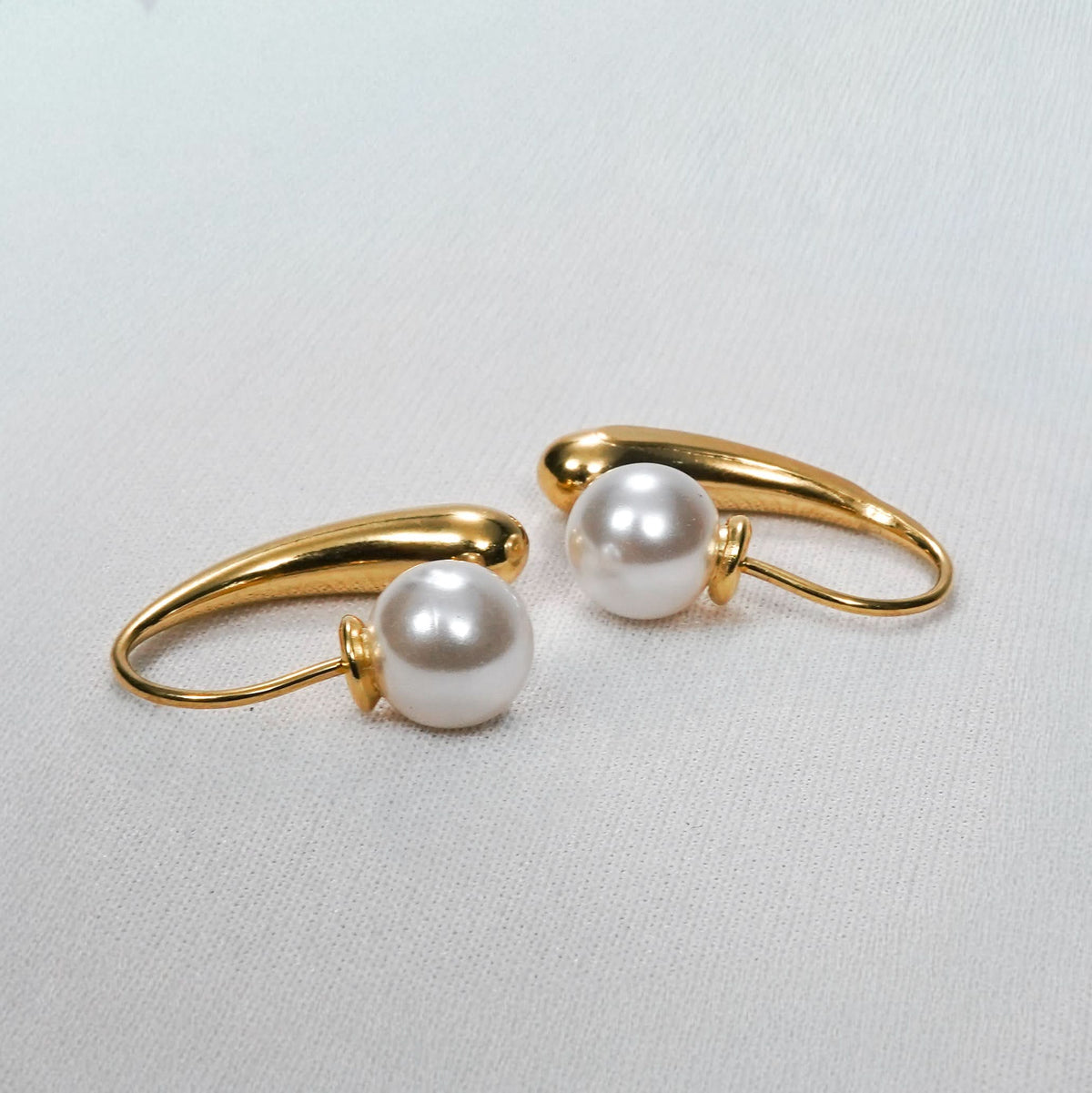 18K Gold Plated Luxe Statement Drop Earrings for Women | Anti Tarnish
