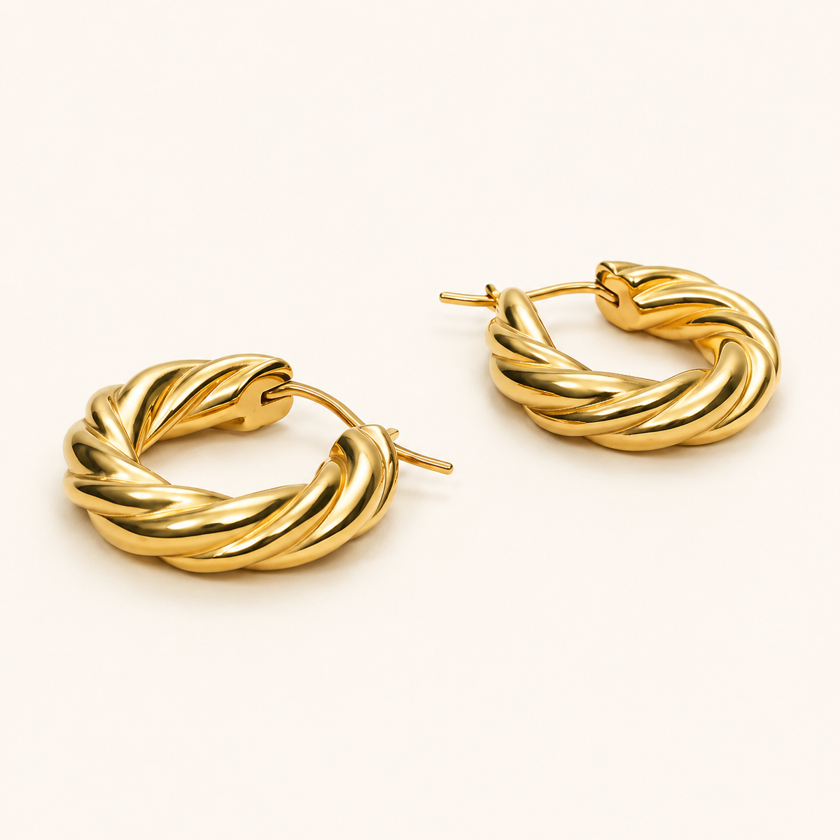 Intertwined Knot Stud Earrings