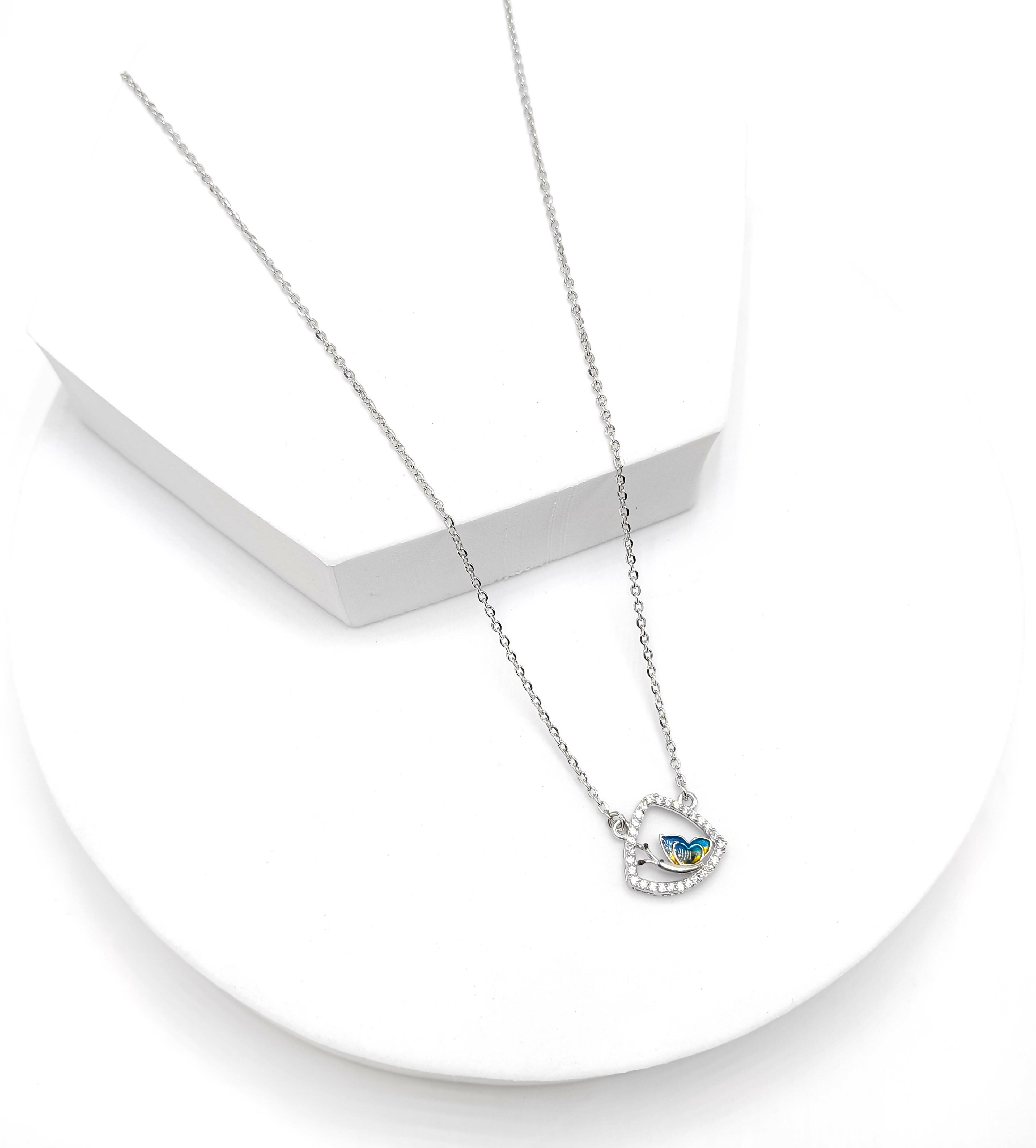 92.5 Silver Oval Butterfly