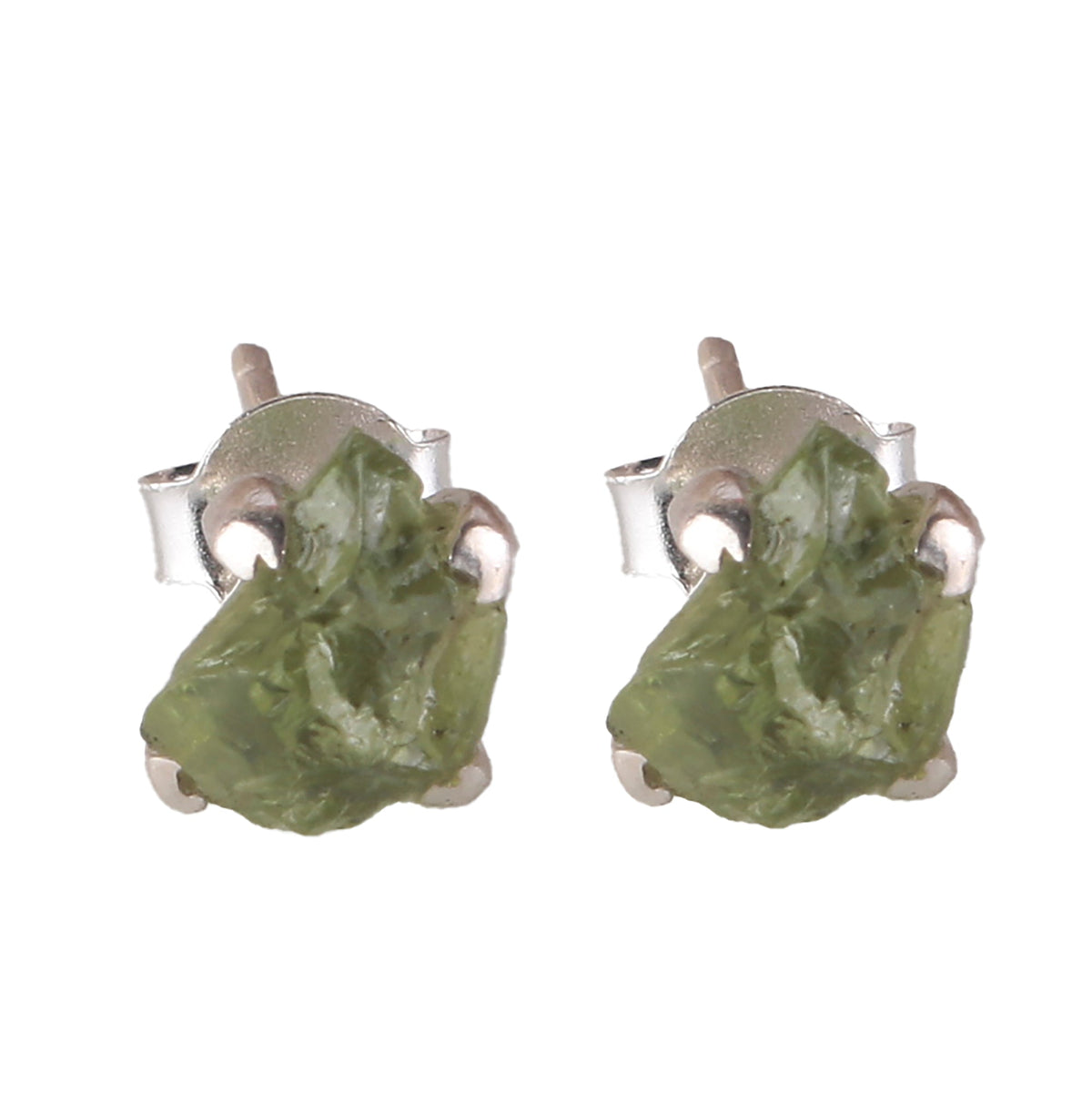 925 Sterling Silver Peridot Earrings for Women |  Birthstone Healing Jewelry