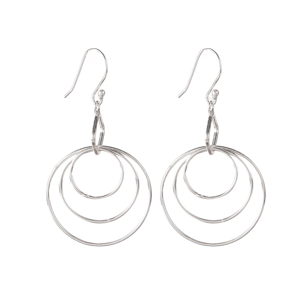925 Sterling Silver Minimalist Earrings for Women | Modern Everyday Lightweight Gift
