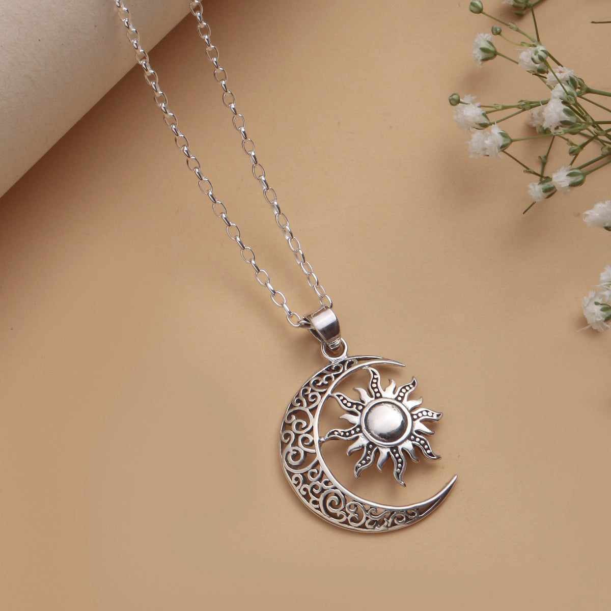 925 Sterling Silver Pendant with Chain for Women | Necklace | Party Wear Jewellery | Designer Wedding Pendant Set | Elegant Gift for Her | Fashion Necklace Women |