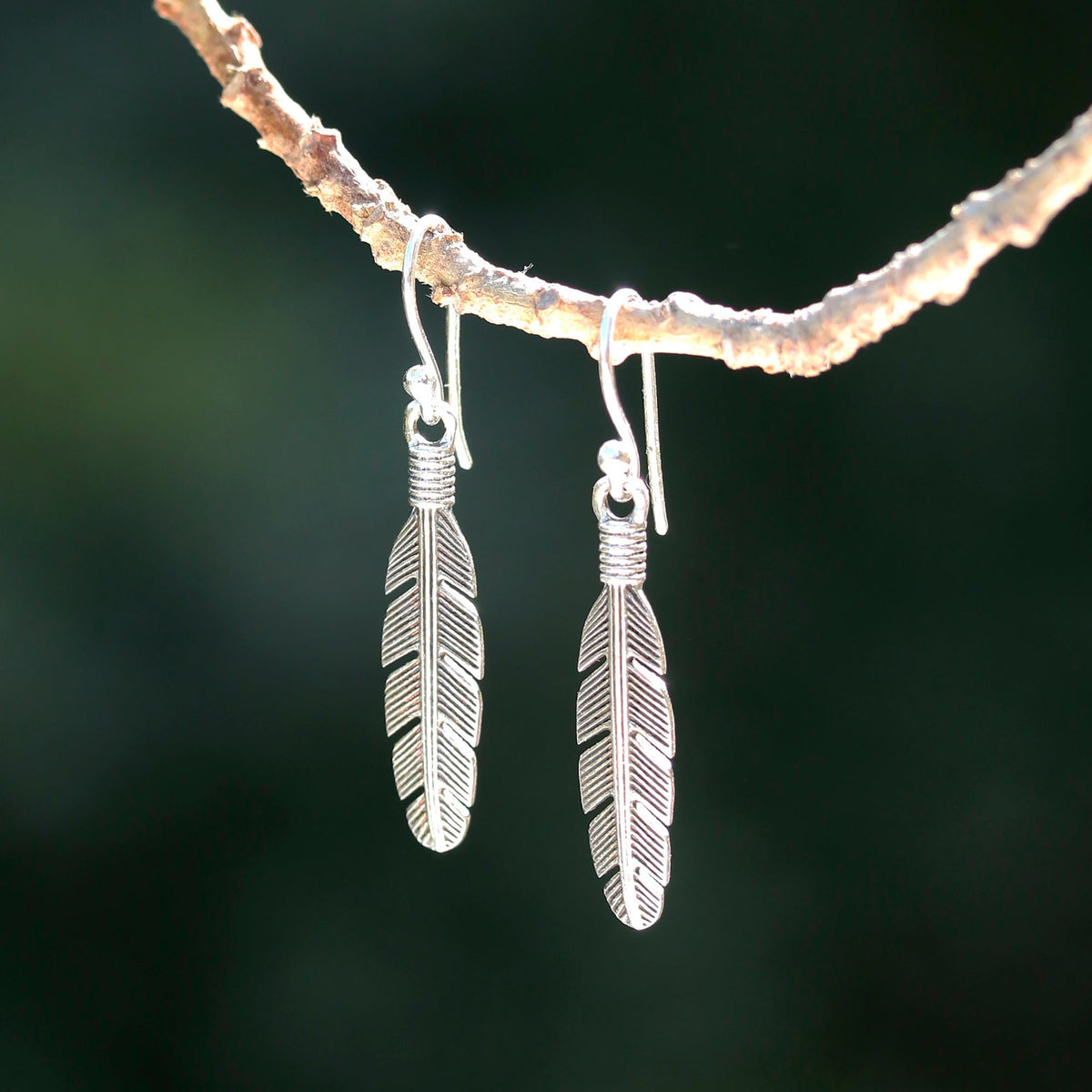 925 Handmade Sterling Silver Dangle Earrings For Women