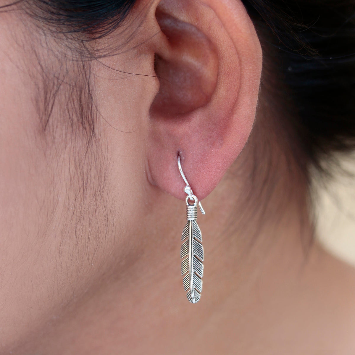 925 Handmade Sterling Silver Dangle Earrings For Women