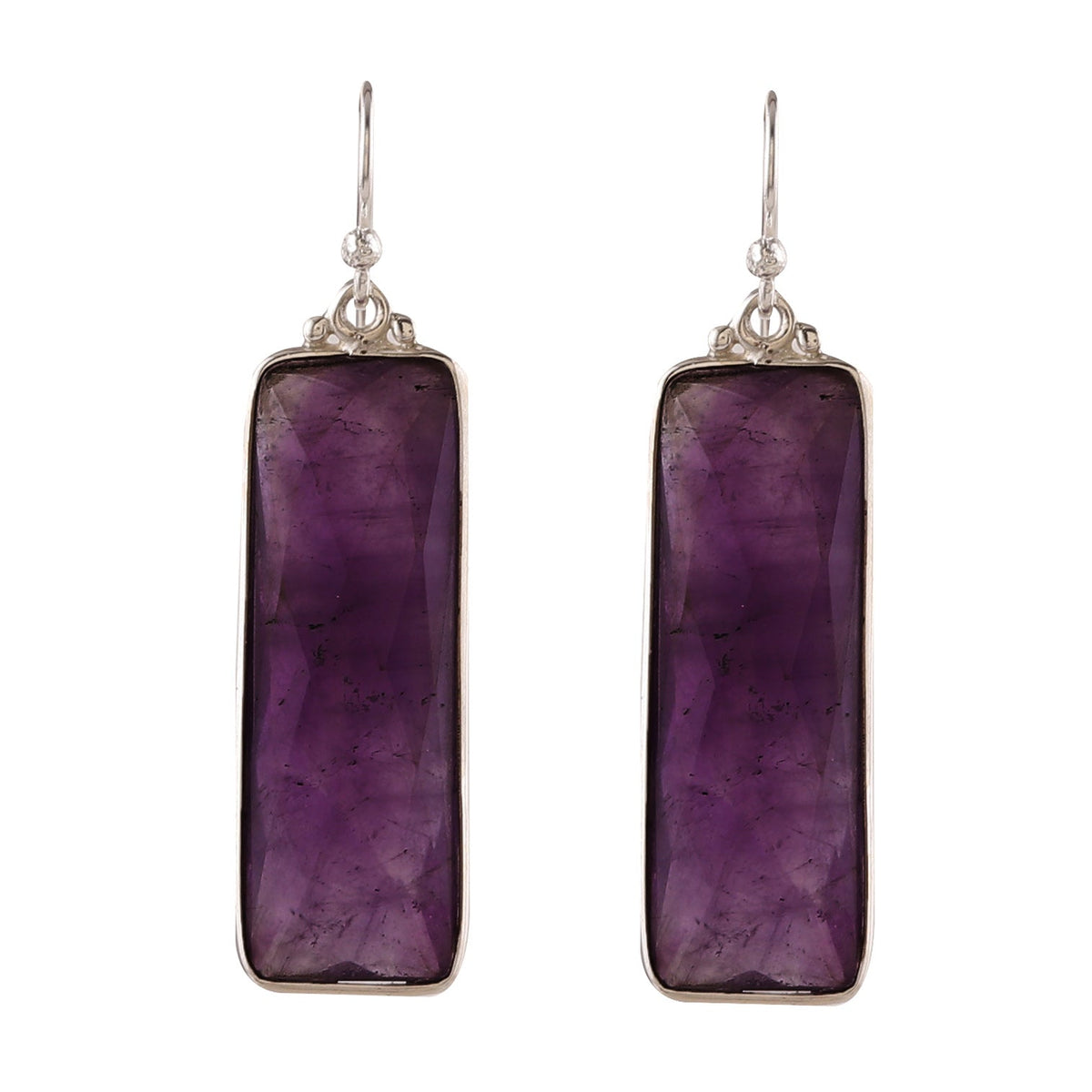 925 Sterling Silver Amethyst Earrings – Ethereal Glow and Timeless Elegance for Every Occasion