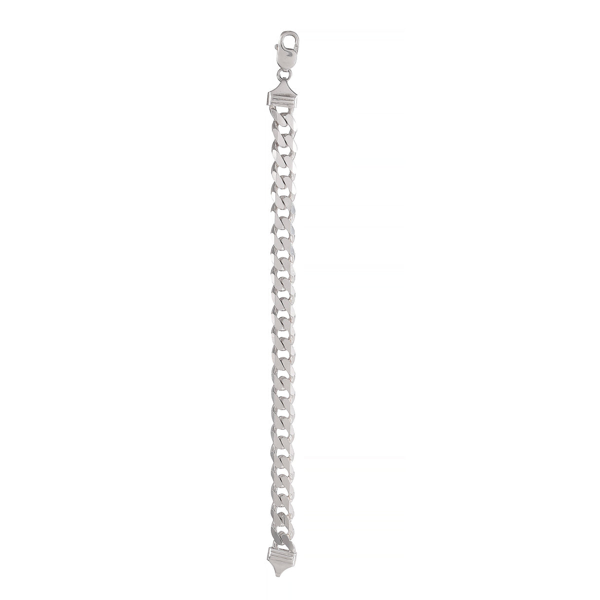 925 Sterling Silver Cuban Link Bracelet Classic and Elegant Design