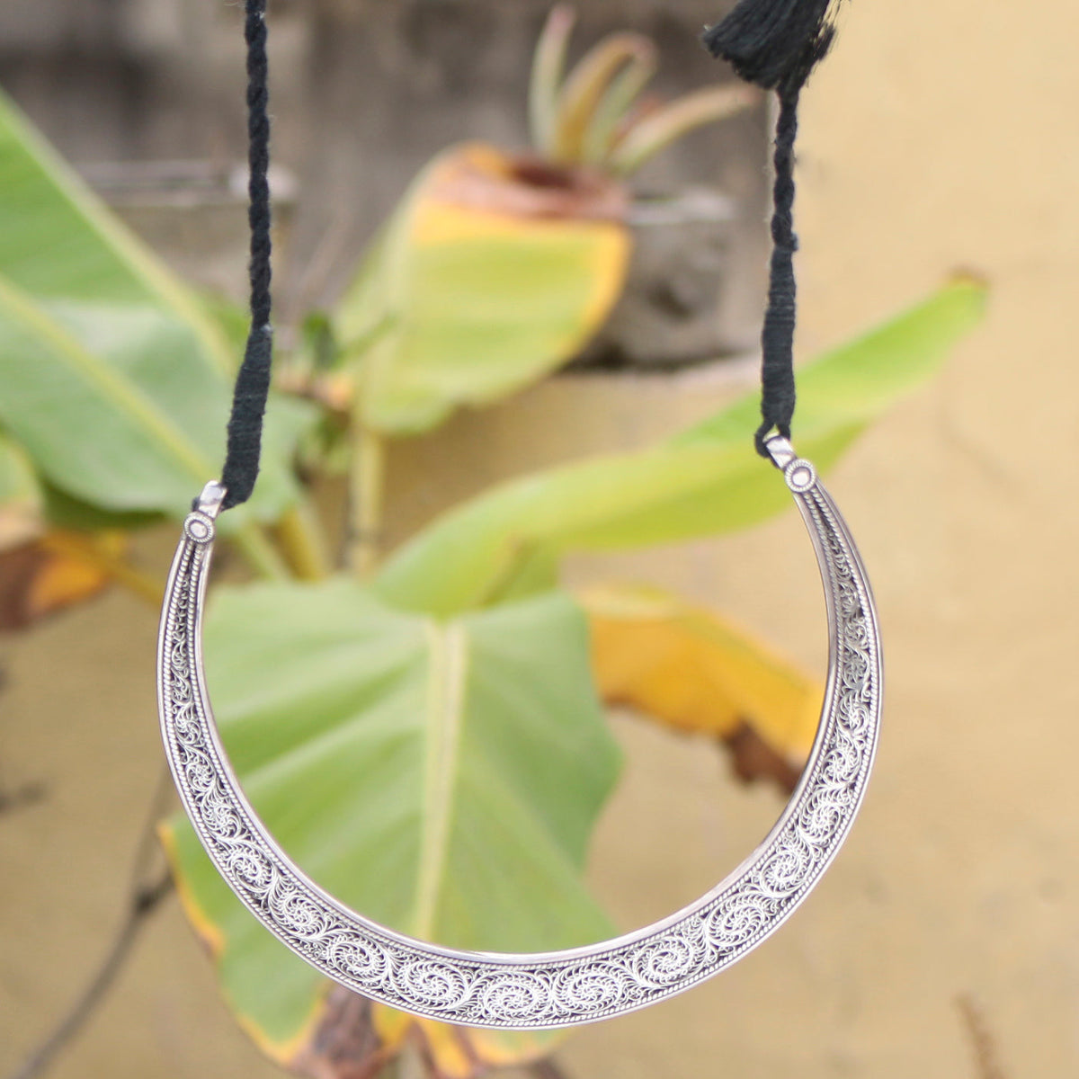 925 Sterling Silver Necklace for Women | Handcrafted Silver Jewelry | Elegant Daily Wear Designer Piece